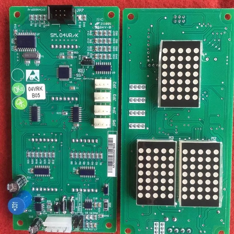 부품은 신시다 엘리베이터 외부 호출 패널 LCD sm-04-vrf/vrk/SM-04-VRK