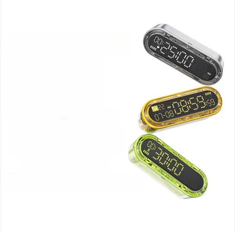 스마트 캡슐 탁상 타이머 와이어 보조 배터리 블랙 겸용 옐로우 타임 캡슐 (본체 전용) 5000mAh - 메인 이미지