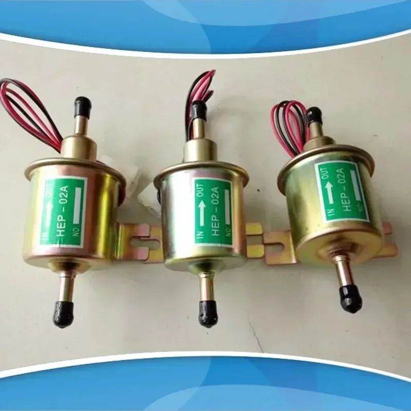 12V 전기 펌프 가솔린 6 볼트 범인라저압 HEP-02A 1pcs