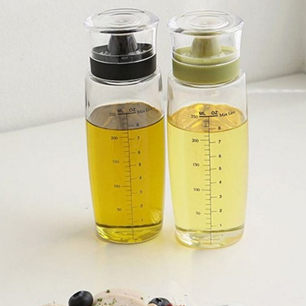 유리 오일 병 2p 기름 병 양념통 소스통 300ml 투명 - 상품 이미지