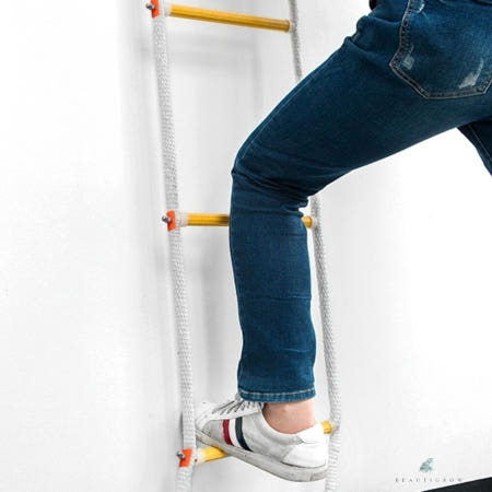 [컬러웨이브OEM]캔캔토토 줄사다리 5M 일자사다리