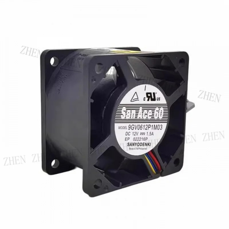 Y FOR 9GV0612P1M03 DC12V 1.50A 6038 6CM 4선식 냉각팬