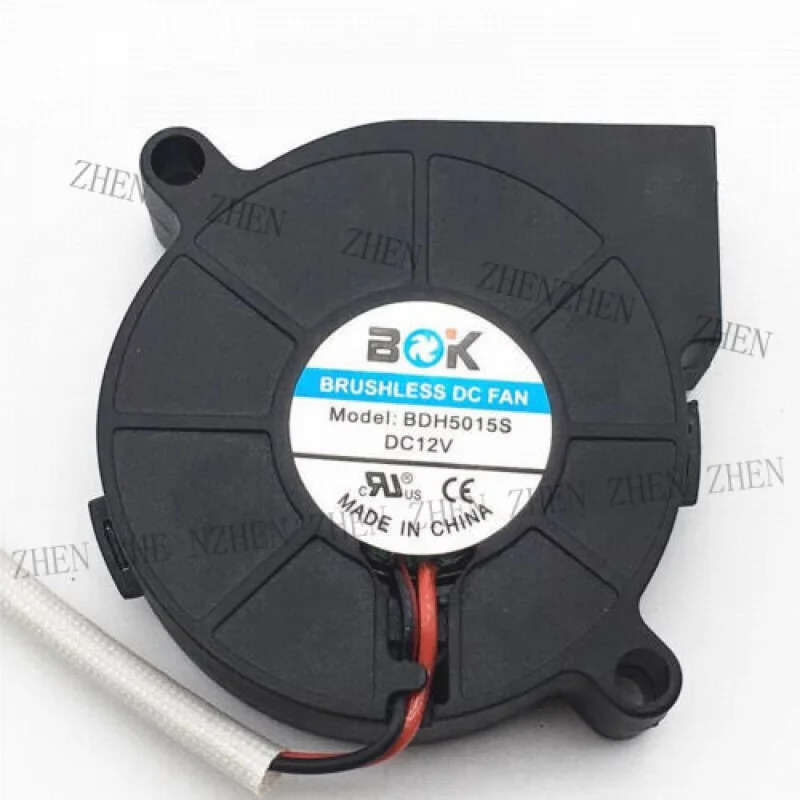 Y FOR BOK BDH5015S 5015 12V 5CM 2선식 터보 무소음 냉각팬