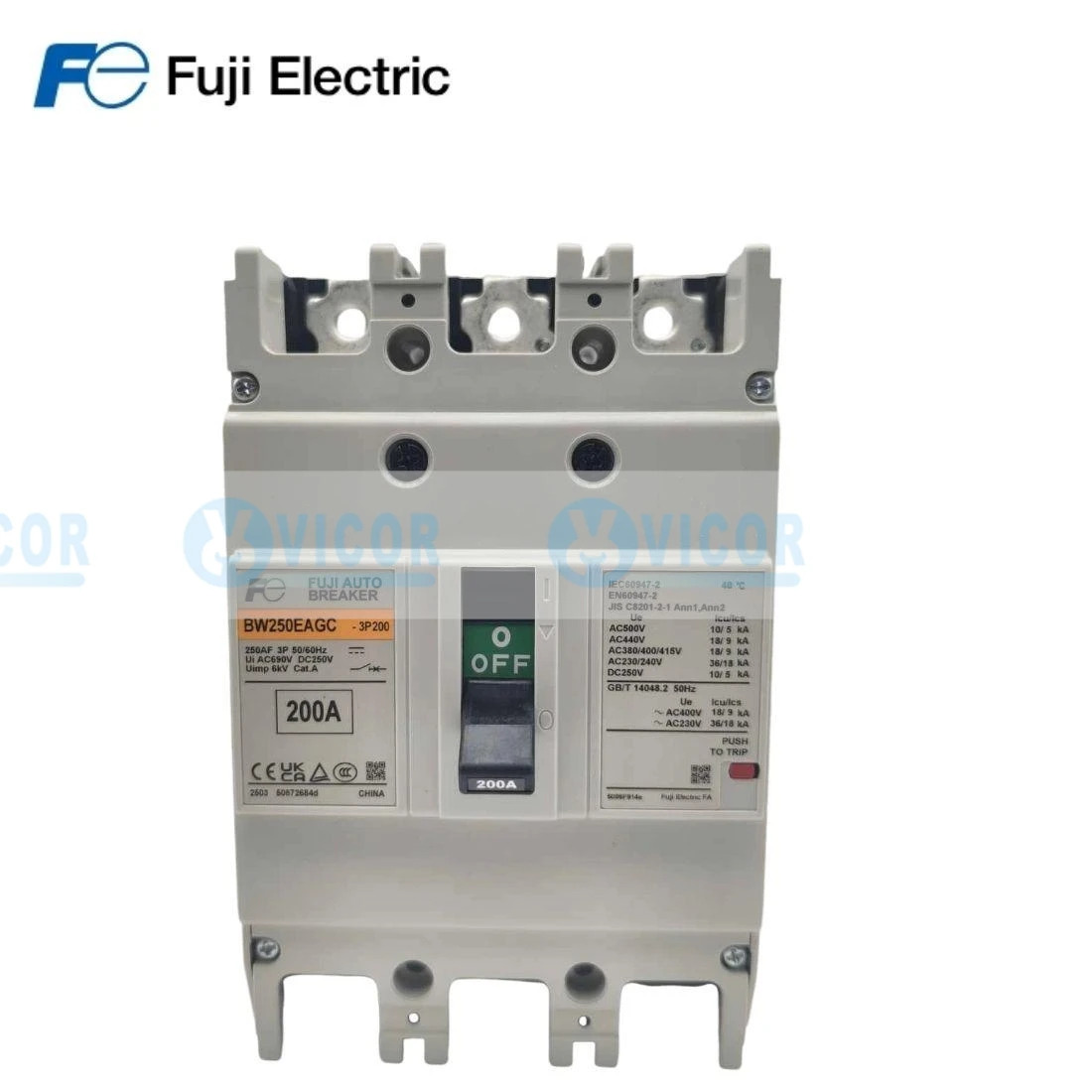 BW160EAGC-3P125A/3P150A/3P160A BW250EAGC-3P175A/3P200A/3P225A/3P250A BW400EAGC-3P300A/3P350A/3P400A