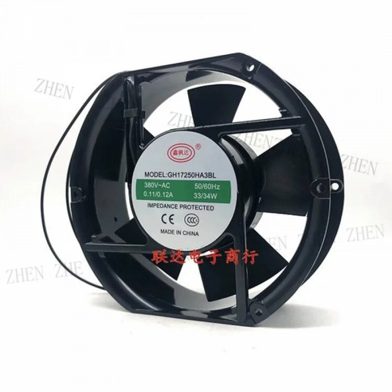 Y FOR XINFENGDA GH17250HA3BL 380VAC 0.11-0.12A 냉각팬