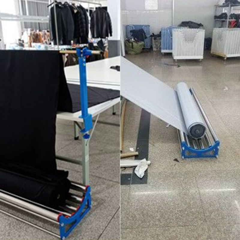 필름 롤러 거치대 길이 원단 직물 스탠드 풀링기 회전대 2m 60cm 단일 구간 - 상세 이미지 2