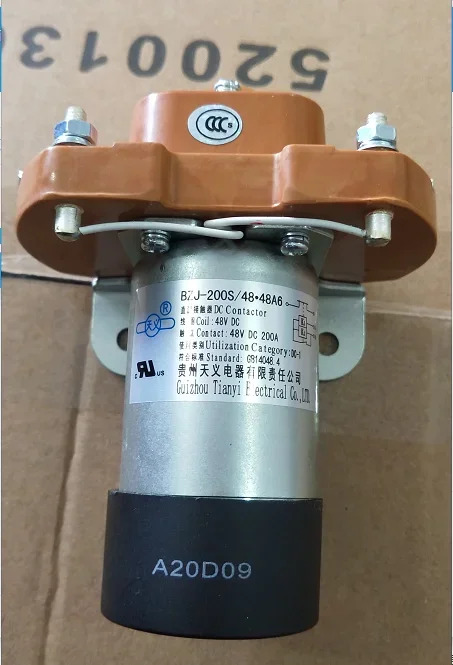 200A BZJ-100D/48 100A BZJ-400A/48 48VDC 400A BZJ-200A/48 DC 접촉기 MZJ-200A JCC-200/1