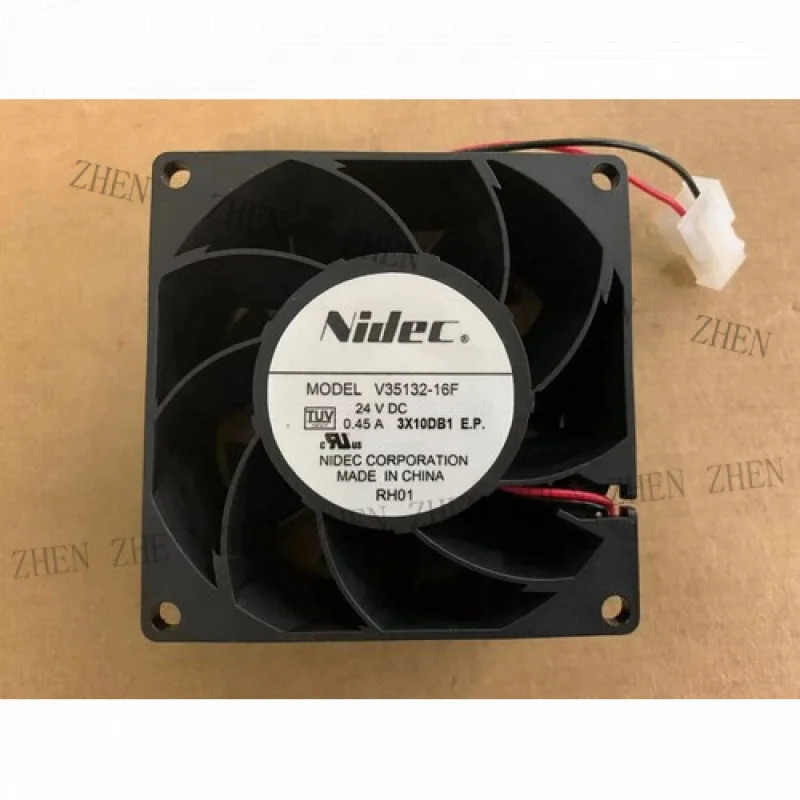 Y for V35132-16F 대용량 냉각팬 DC24V 0.45A 80x80x38mm 2핀