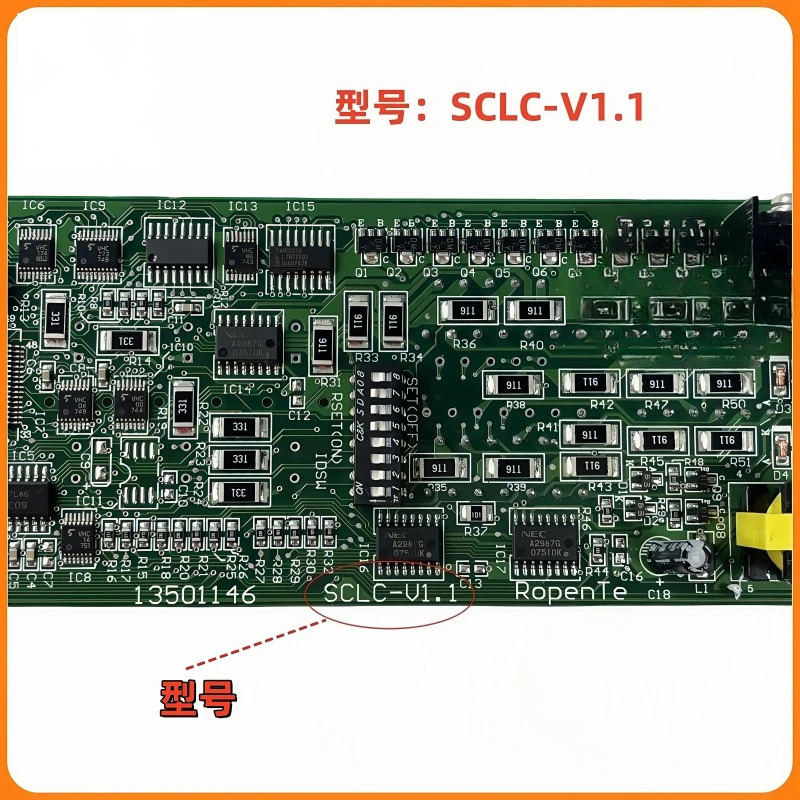 부품은 오리지널 히타치 엘리베이터 호출 표시판 SCLC-V1.1 13501146 보드