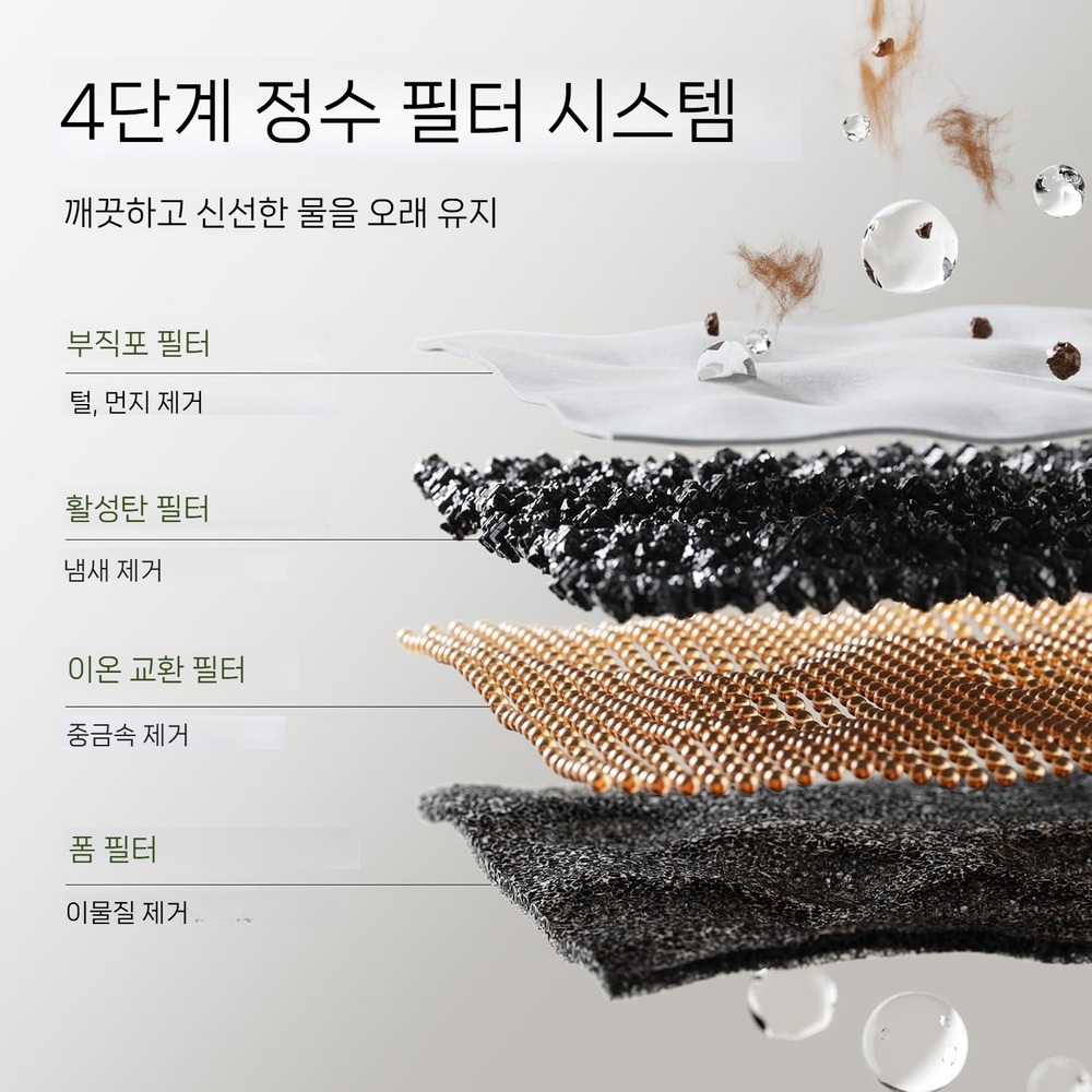 펫리브로 고양이 스마트 음수대 3L 무선 급수기 앱연동 Dockstream2 이미지 8