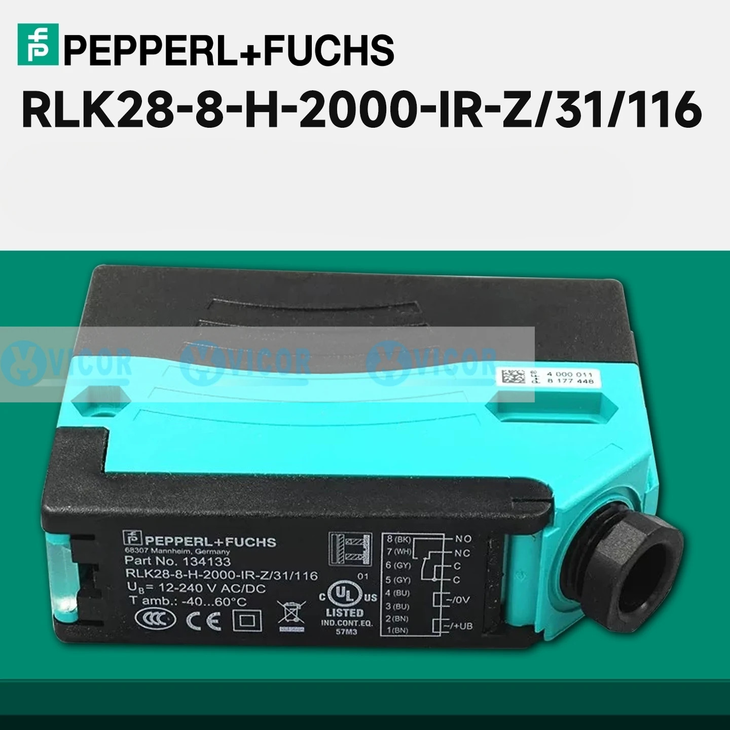 RLK28-8-H-2000-IR-Z 31 116 PF 센서 RL28-8-H-2000-IR 47 115 RLK28-55  RLK28-55-Z RLK31-6 8-2500-IR
