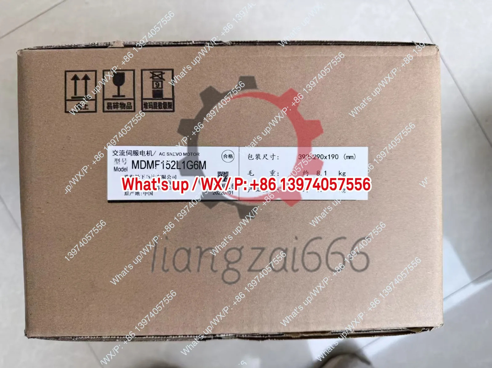 카세트 MDMF152L1G6M 서보모터 1.5kW-
