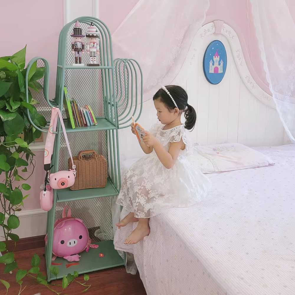 선인장 책장 선반 거실 인테리어용 철제 아트 책꽂이 - 상세 이미지 5