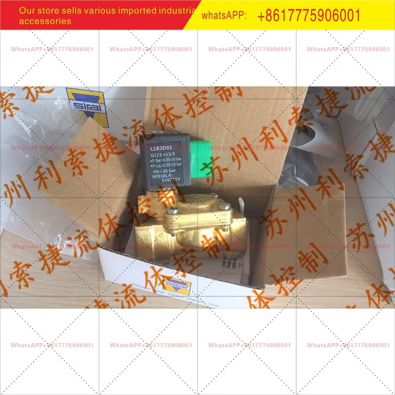 SIRAI 솔레노이드 밸브 L182B01-ZB10A G1/2