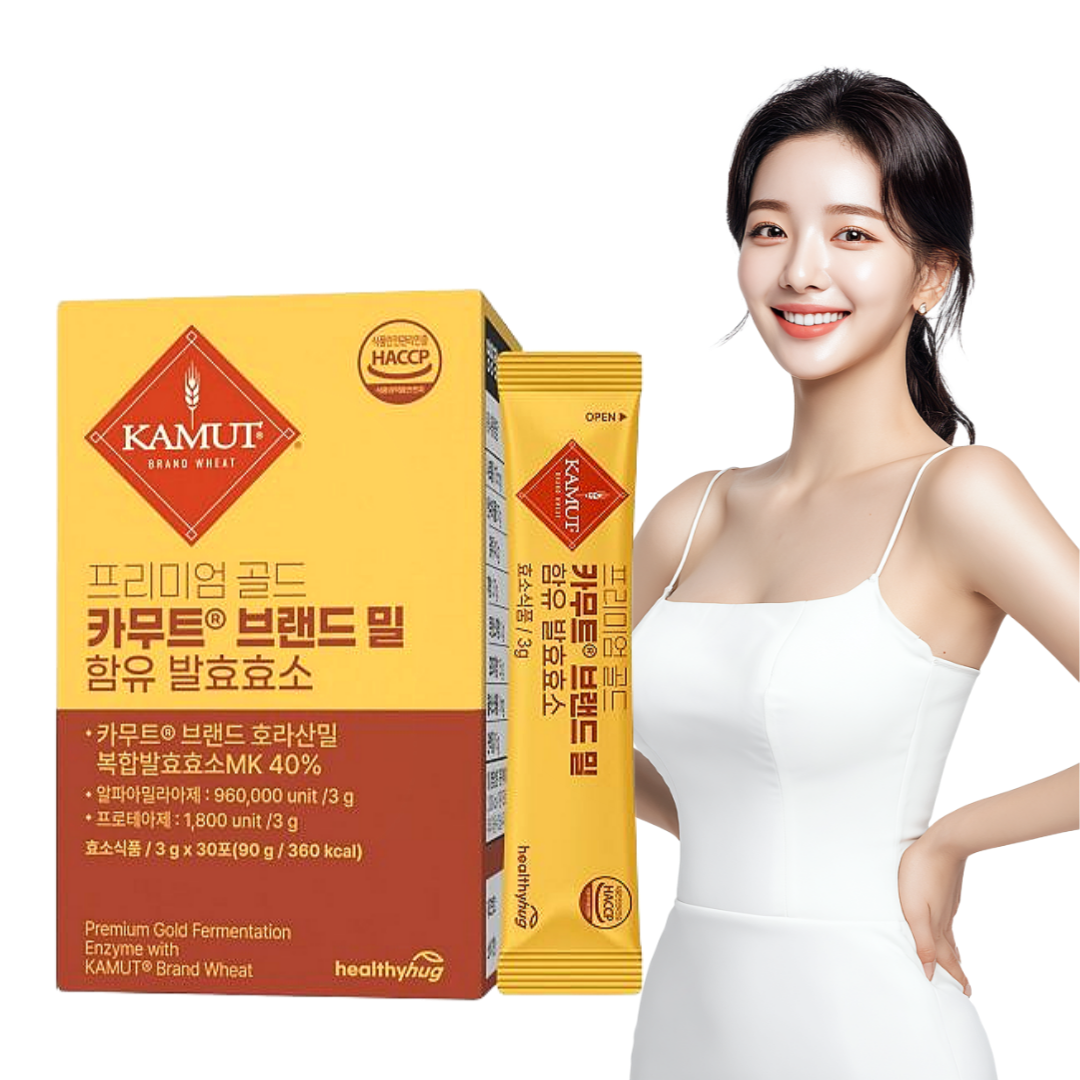 카무트효소 호라산밀 복합발효 곡물효소 30포, 1개 - 상품 이미지