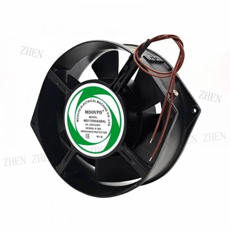 Y MDOVPD 팬MD1755HA2BAL AC220V 17055 17CM 올메탈 팬 냉각팬