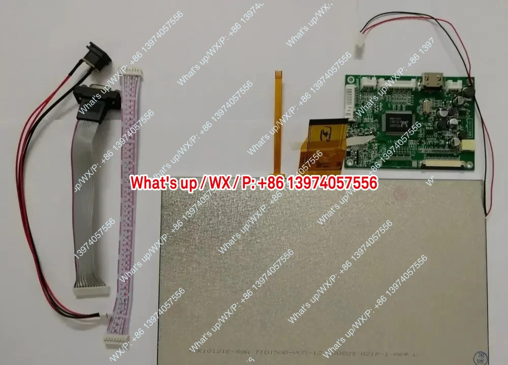 10.1인치 화면 1024x600 RGB TTL TFT LCD 디스플레이 드라이버 보드 모듈 VGA 포함