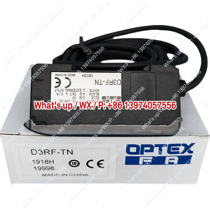 일본 OPTEX 섬유 감지 증폭기 NF-DB01-D4RF-T는 D3RF-TN-TP를 대체