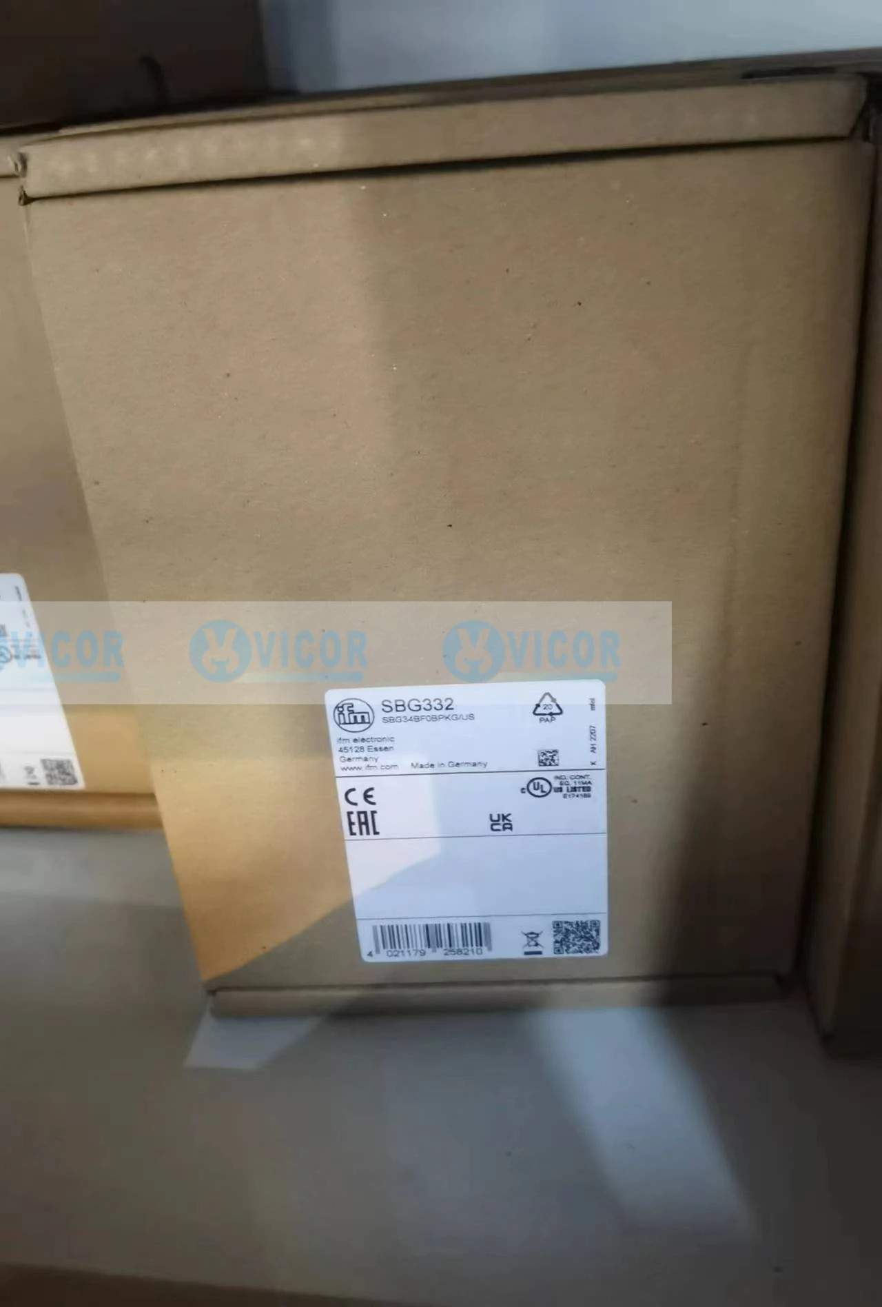 IFM 센서 SBG233 SBG232 SBG332 SBU624 유량센서 단방향 밸브 SH0500