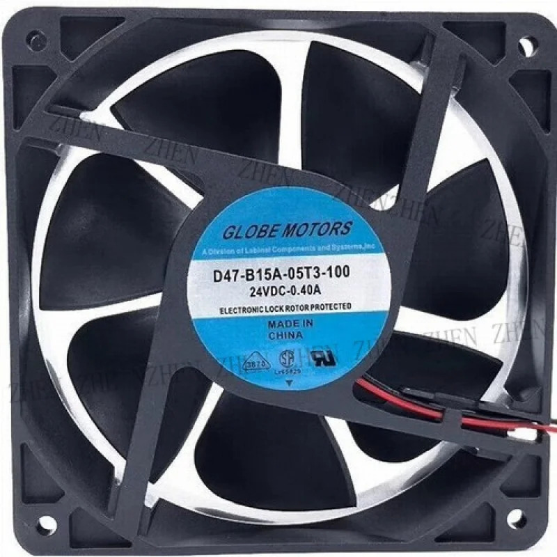 Y 신 D47-B15A-05T3-100 24VDC 0.40A 12CM 인버터 장비 팬 12038