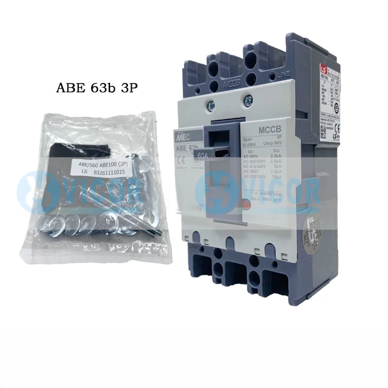 LS전기 MEC ABS63b ABE53b 3P 30A 40A 50A 60A ABE63 ABS63