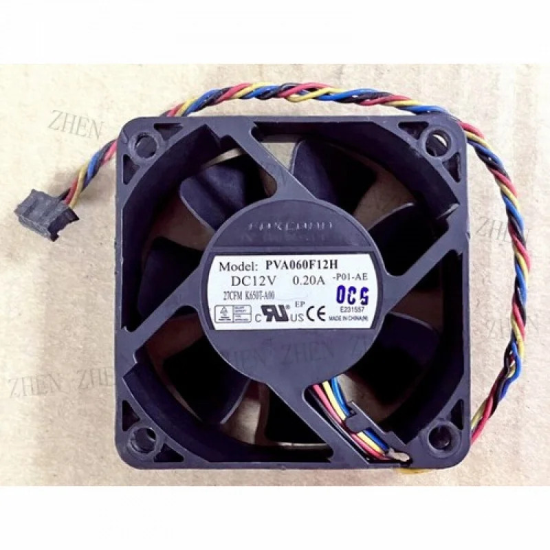 Y 1 FOR FOXCONN PVA060F12Q -P01-AE 12V 0.20A PWM 냉각팬