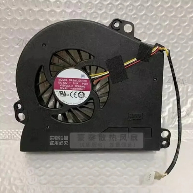 C BASA1225R2H-P002 DC12V 0.5A 4핀 냉각팬Y