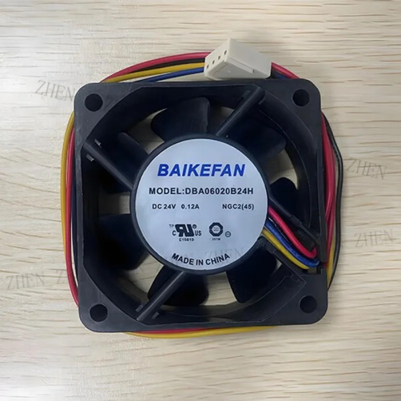Y PWM 인버터 냉각팬새 DBA06020B24H 6020 DC24V 0.12A 6CM 4핀