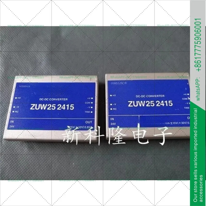 ZUW252415 EL 절연형 전원공급장치 DC-DC 24V양극 음극 15V 25W로 변환