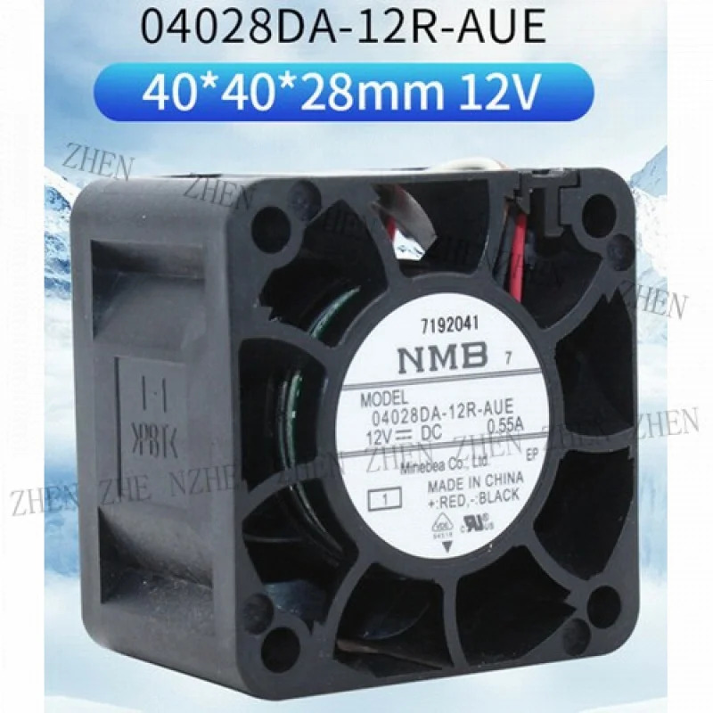 Y 04028DA-12R-AUE 4028 팬 DC12V 0.55A 4Cm 서버 냉각팬