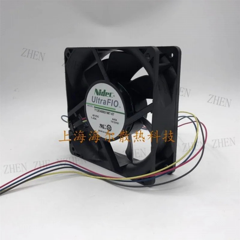 Y FOR T12E48BS1M7-07 48VDC 1.45A 4선식 냉각팬