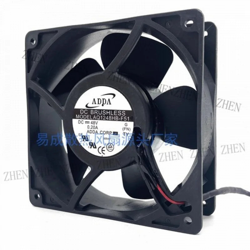 Y AQ1248HB-F51 DC48V 0.20A 12038 12CM 인버터 냉각팬