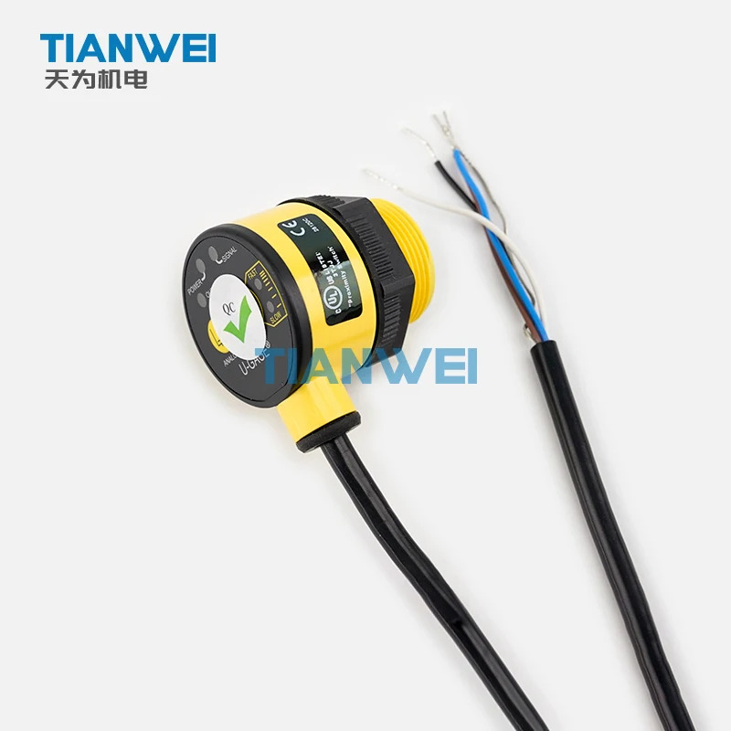 T30UXIB 새 BANNER 200mm 2m 4-20mA 10-30V DC 온도 보상 초음파 센서 현재