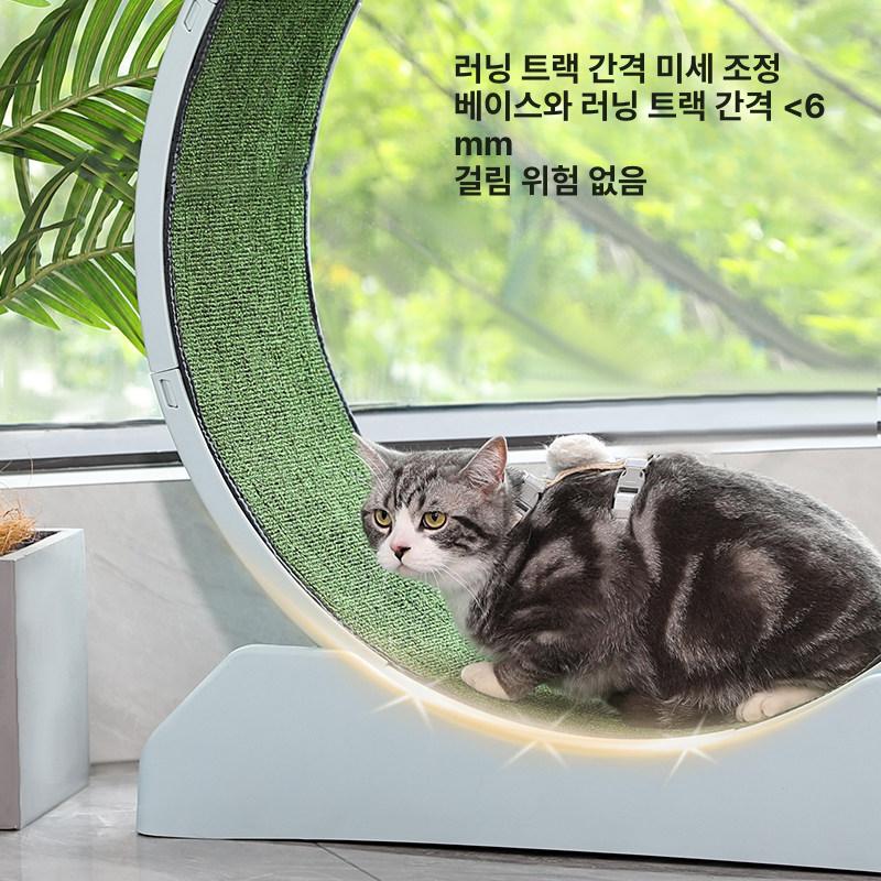 캣워커 고양이 놀이터 놀이 대형 사용가능 운동 소형 캣폴 캣타워 회전 뚱냥이 - 상세 이미지 3