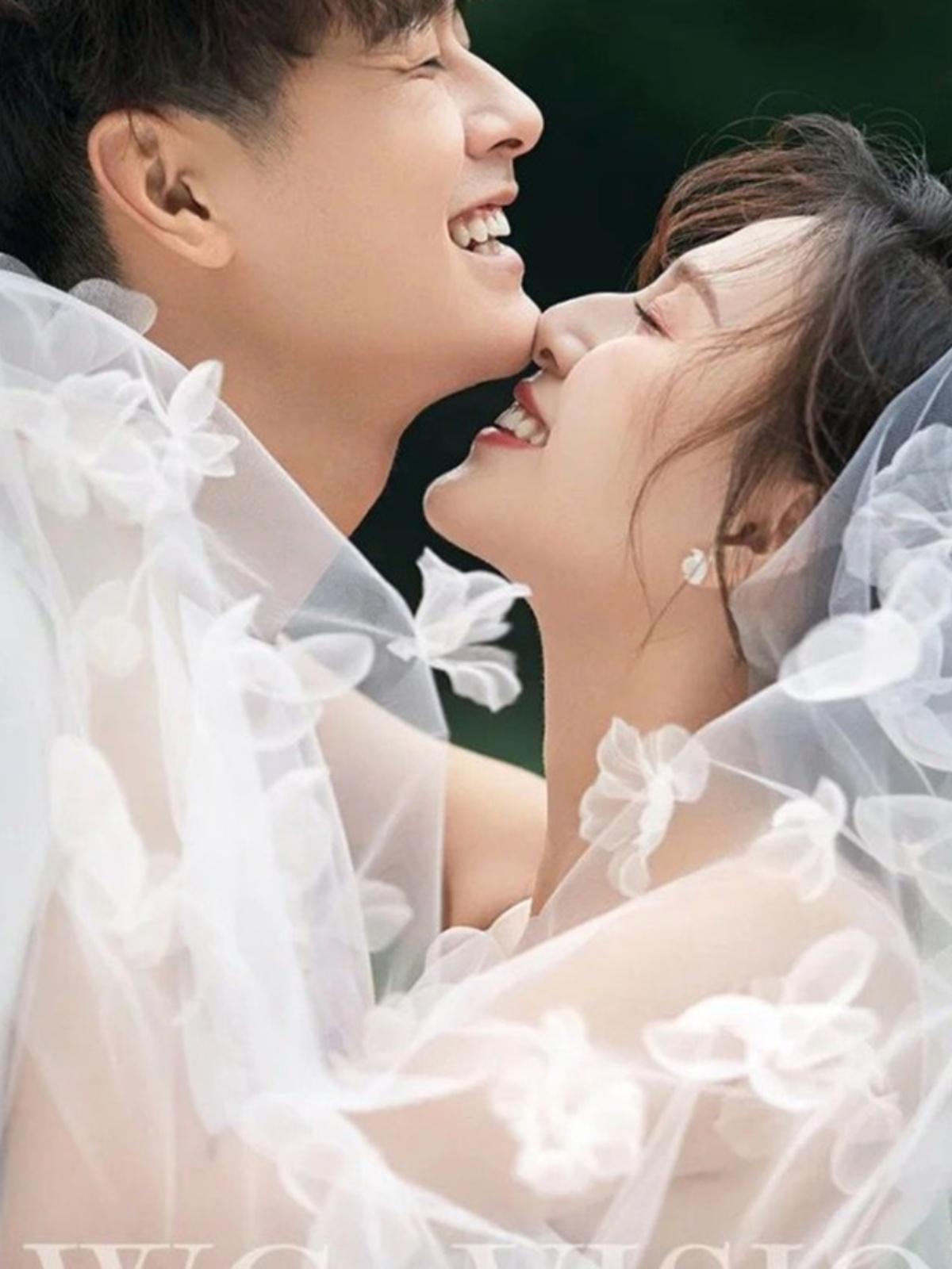 웨딩 베일 액세서리 브라이덜 플라워 스냅소품 악세사리 신부 웨딩면사포 셀프 숏 롱베일 - 상세 이미지 3