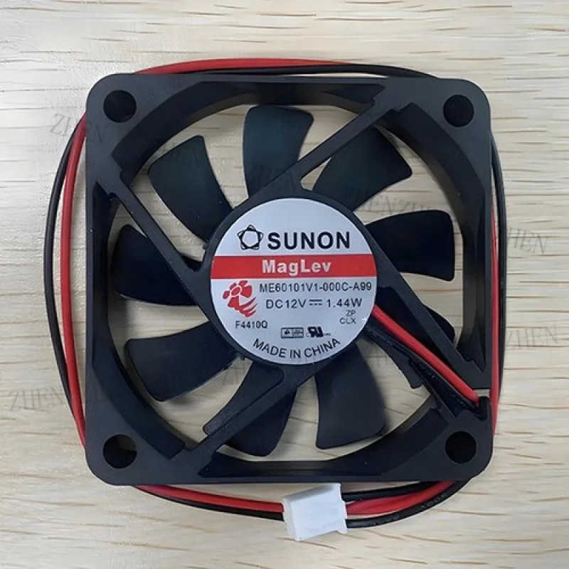 Y FOR ME60101V1-000C-A99 냉각팬 6010 DC12V 1.44W 6CM 2핀