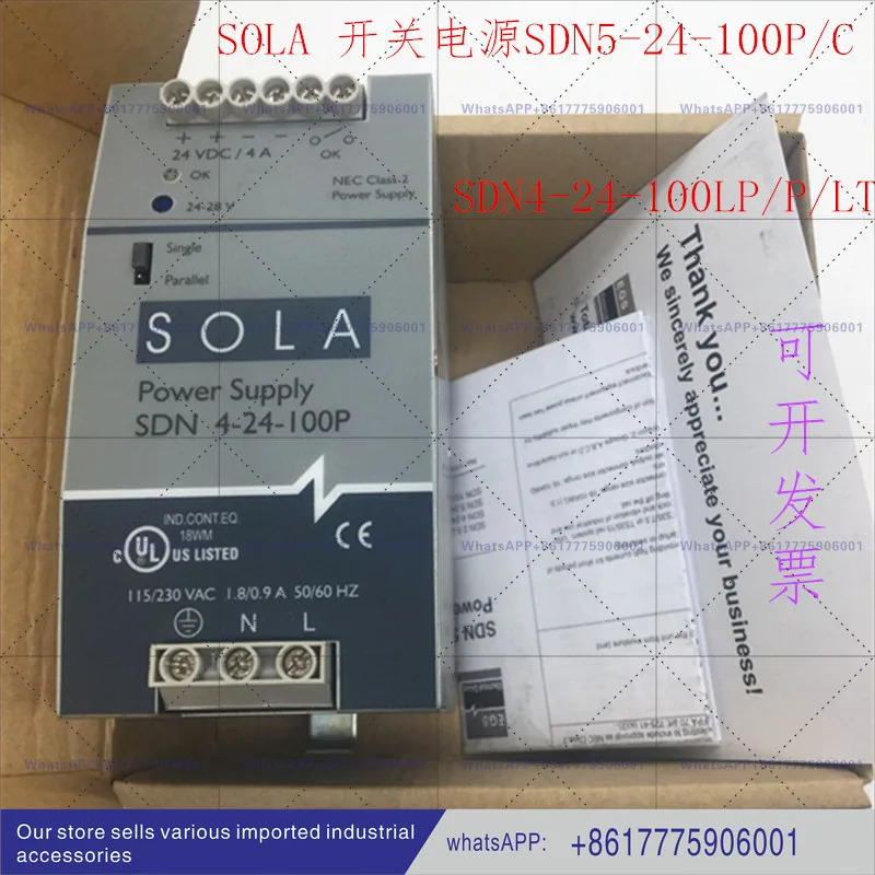 미국 모듈 SOLA 스위칭 전원공급장치 SDN5-24-100P/C SDN4-24-100LP/P/LT