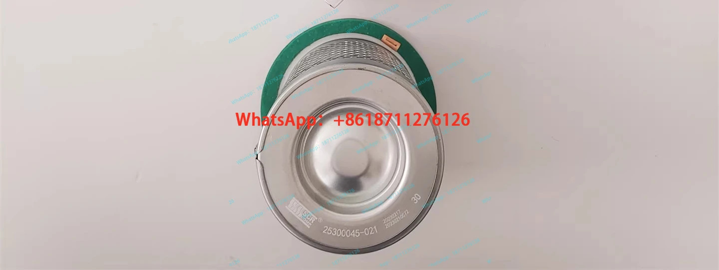 SCR30A 스크류 컴프레서 오일 세퍼레이터 25300045-021 세퍼레이터권선형 흰색 필터 요소