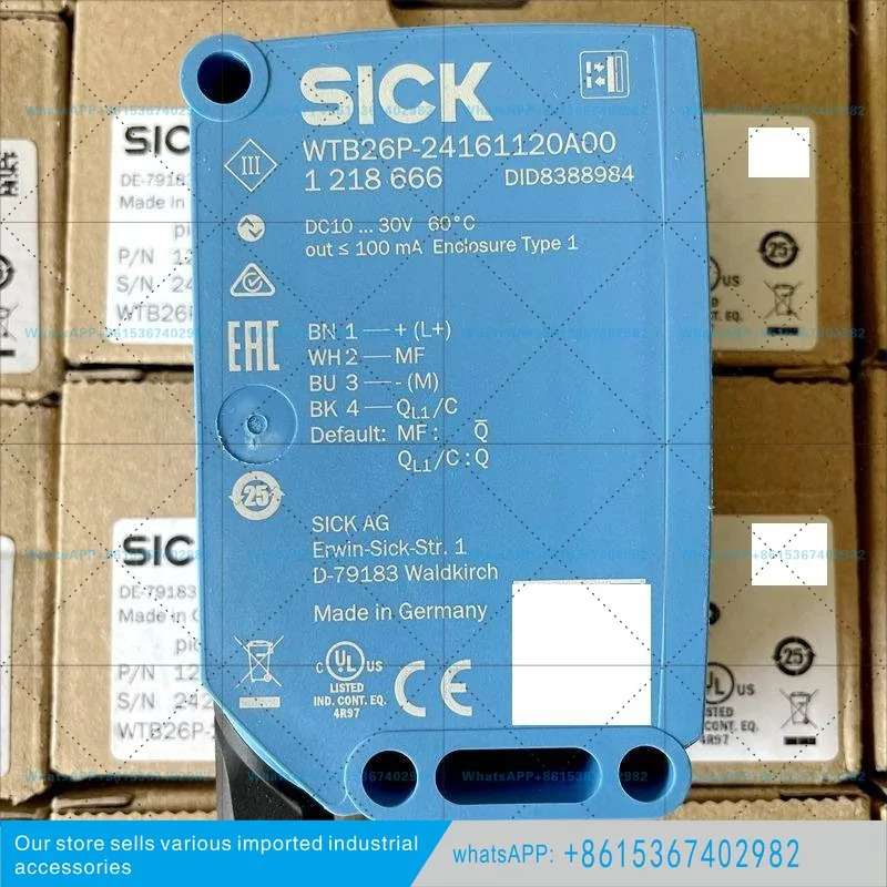 독일산 SICK 광전스위치 WTB26P-24161120A00