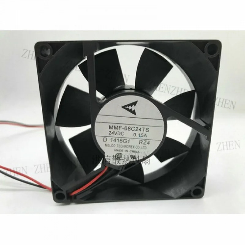 Y MMF-08C24TS-RZ4 냉각팬 8025 DC24V 0.15A 8CM 2핀