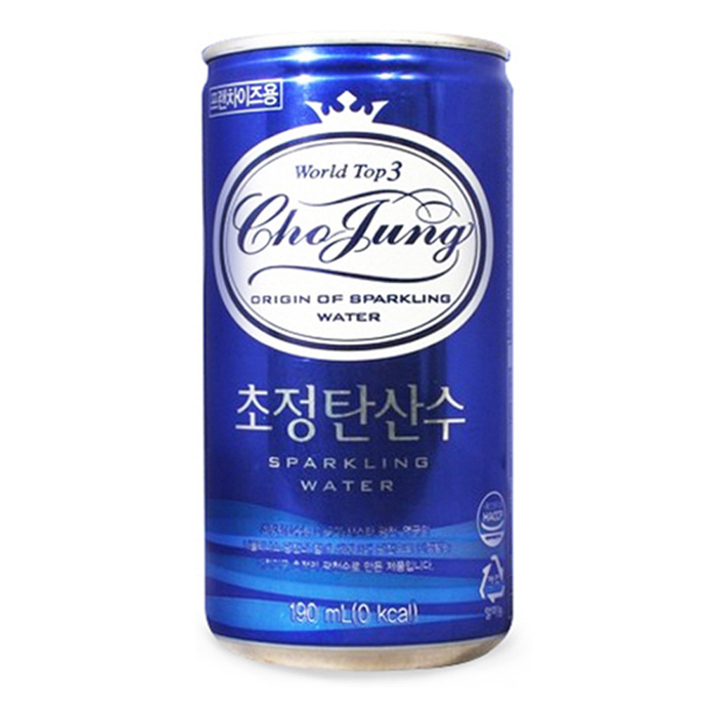 일화 초정탄산수 플레인 190mlx30캔 - 상품 이미지