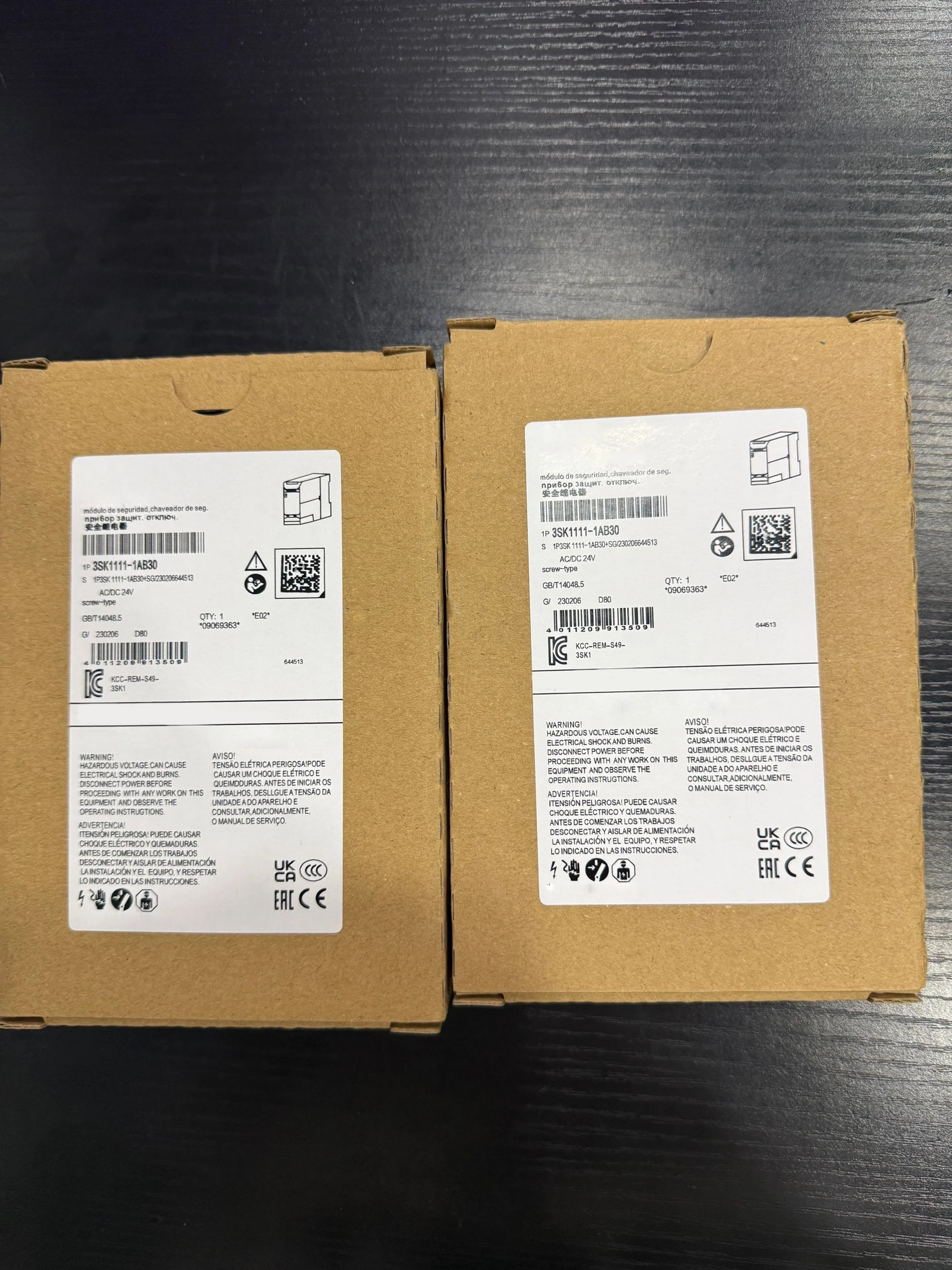 3SK1111-1AB30 안전 릴레이 오리지널