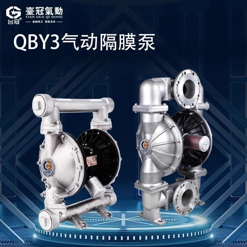 공압 다이어프램 pu-mp QBY3-25/40/50/80/125 워터 304 자체 프라이밍 1 인치 2 3