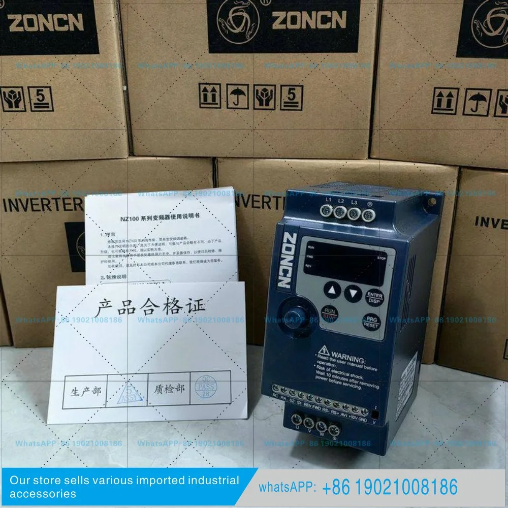 오리지널 ZONCN 인버터 NZ100-1R5G/0R75G/2R2G/3R7G/5R5G-4/2