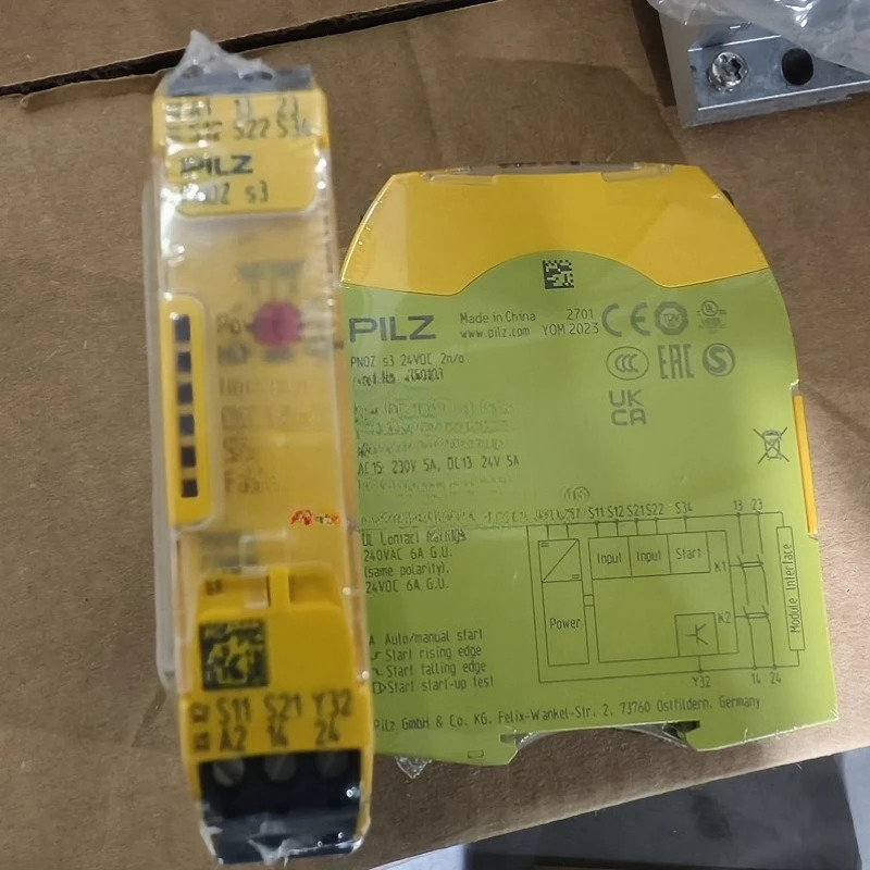 필츠 PNOZ s3 보브스트 그라비어 프레스 부품 안전 릴레이