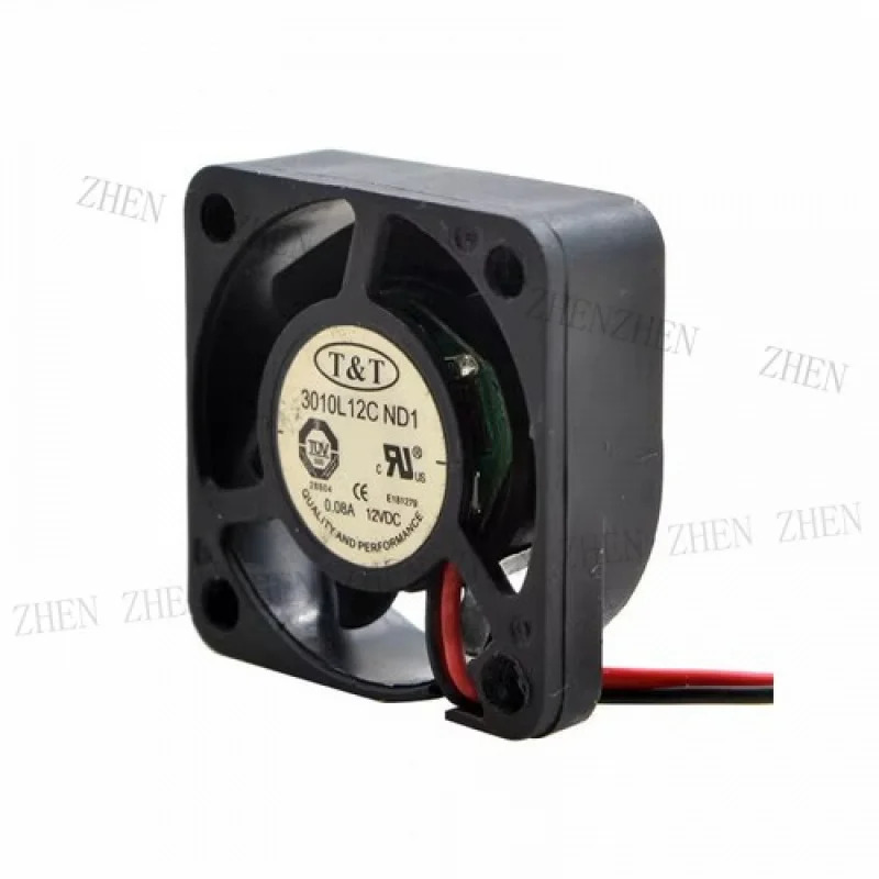 Y FOR 3010L12C ND1 DC12V 0.08A 3010 3cm 2-와이어 냉각팬