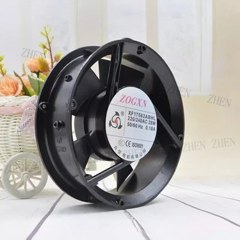 Y FOR ZOGXN XF17562ABHL 220V-240AC 28W 17050 17CM 원형 배기 팬