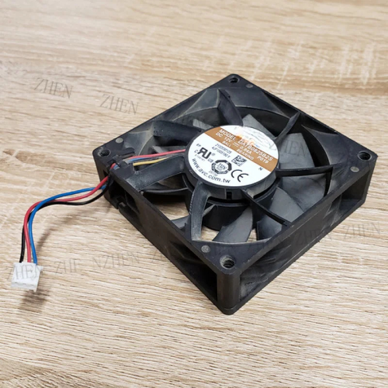 Y for C DATB0825B2S 8025 DC 12V 0.84A mm PWM 볼 베어링 냉각팬 리퍼