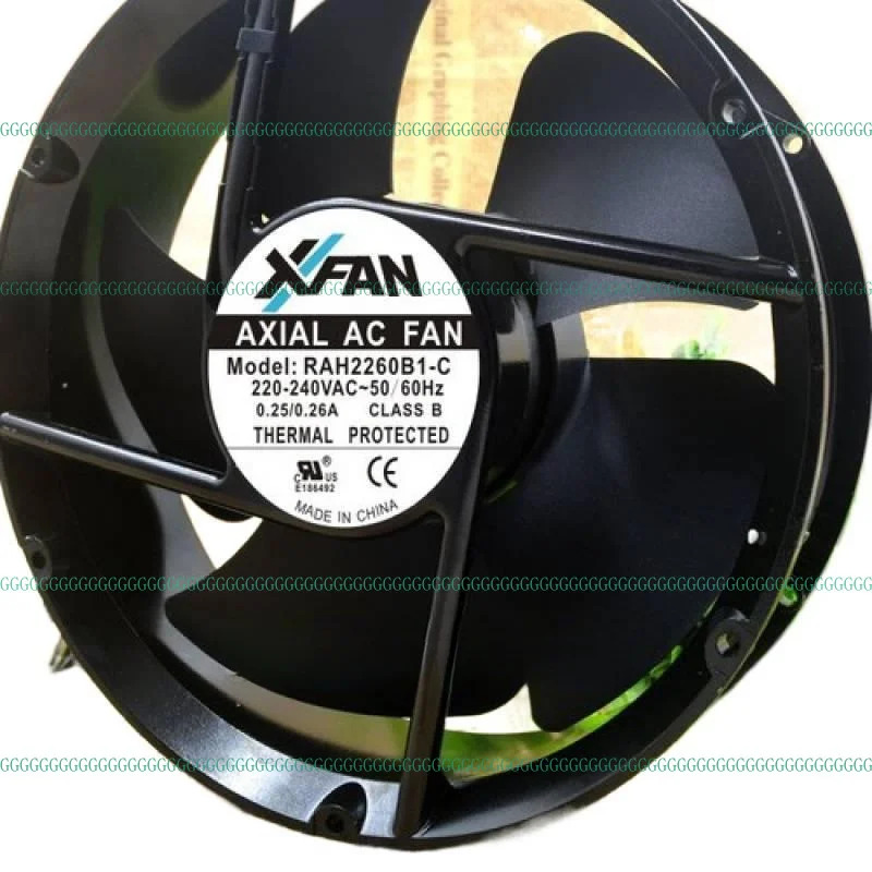 DD For XFAN 콜벤트레이터 RAH2260B1-C 220-240v 0.25/0.26A 50/60Hz