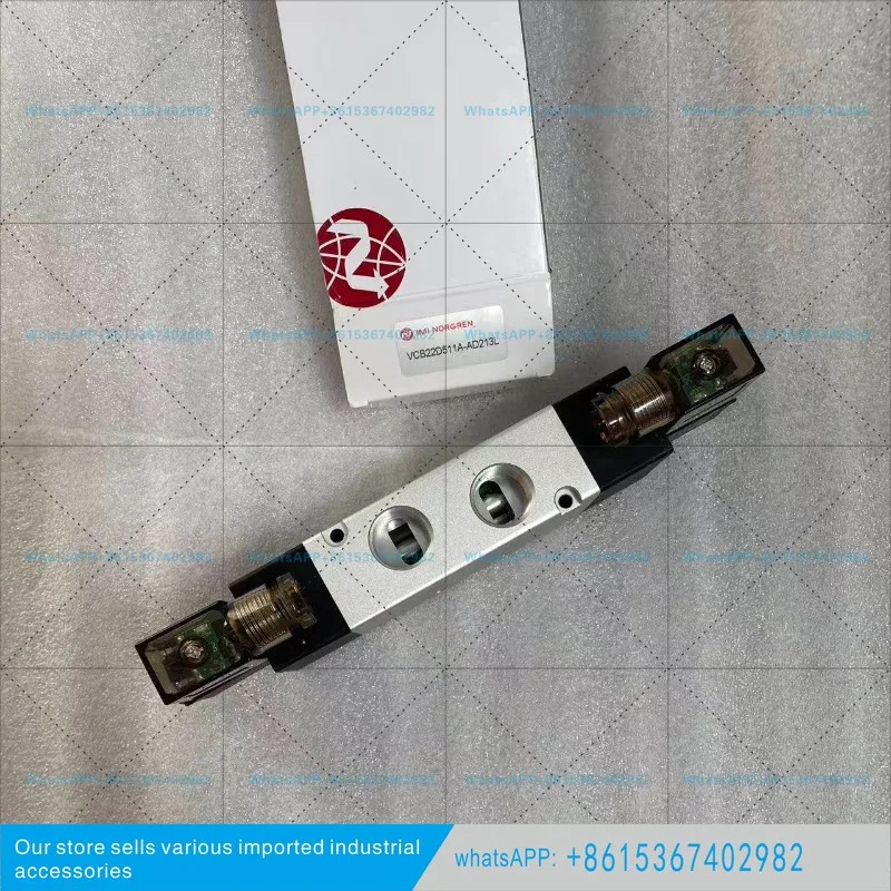 VCB22D511A-AD213L 노그렌 작동 솔레노이드 밸브 G1/2 나사 24DC